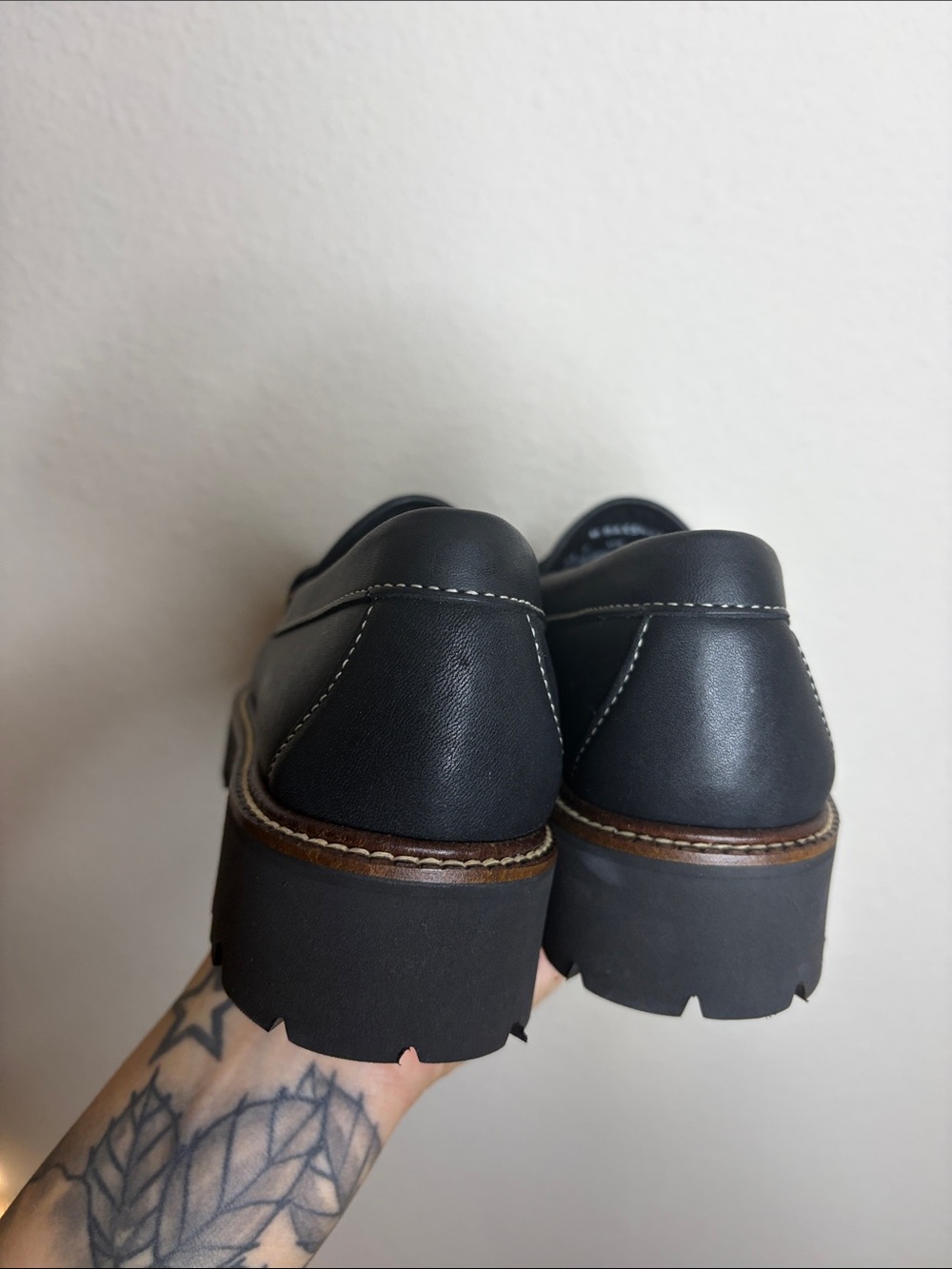 G.H. Bass | Whitney Raffia Super Lug Loafers Size 7 NWOB - Picture 4 of 7